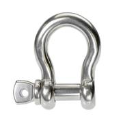 Us Cargo Control 1/4" Stainless Steel Screw Pin Anchor Shackle - Import - 0.44 Tons SPAS14SS